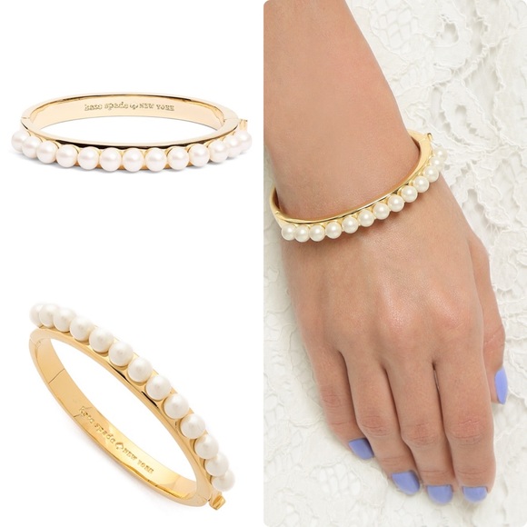 kate spade Jewelry - Kate Spade pearly delight bangle